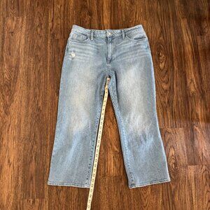 Joe's Jeans High Rise Crop Bootcut Jeans - Size 34